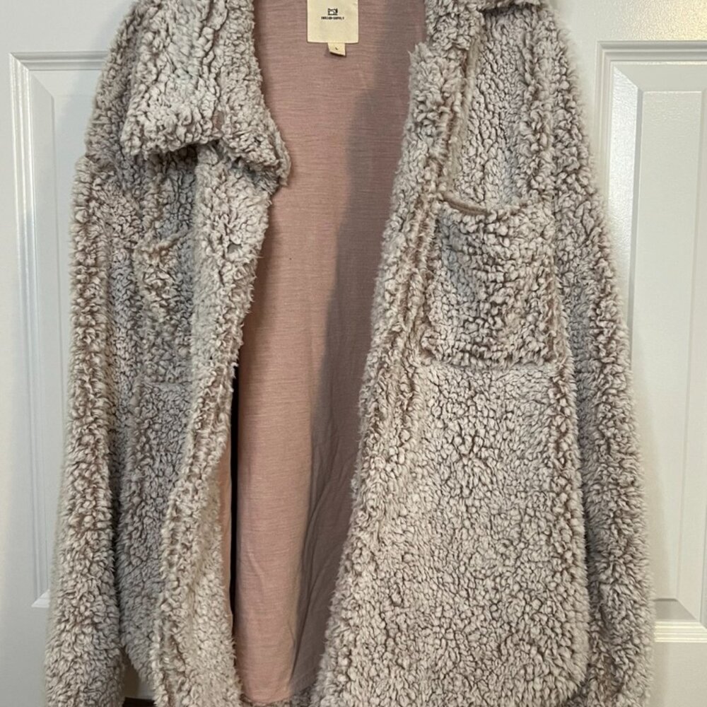 Thread + Supply Teddy Bear Jacket, Size Large - image 7